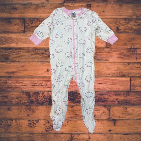 Gerber Cloud Pajama Sleeper Baby Girl Size 6-9 Months - Picture 1 of 4